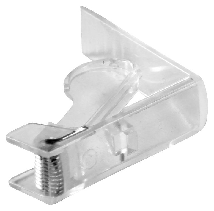 Зажим для скатерти MGprof 1738 прозрачный (пружина)