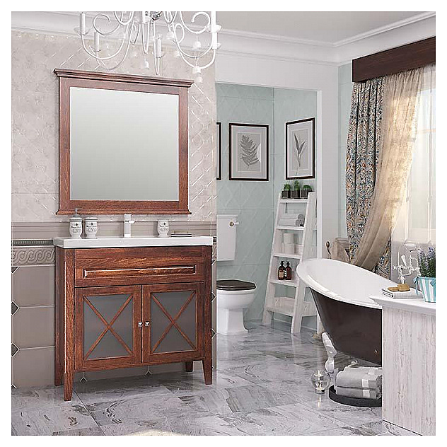 Гарнитур напольный OPADIRIS Палермо 90, 3 предмета, светлый орех