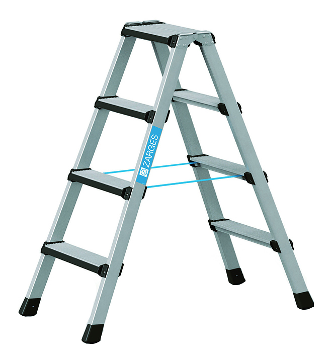 Стремянка ZARGES 41433 Comfortstep B 2х4