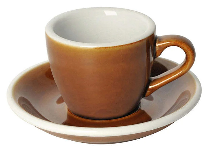 Пара кофейная Loveramics Egg 80-86BCA/87BCA 80 мл, карамель