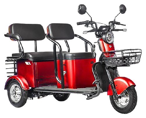 Трицикл Rutrike Караван красный