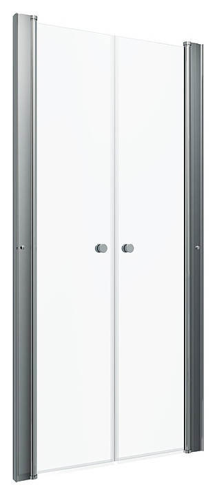 Дверь душевая Triton Дабл 100х185 см, в нишу, распашная