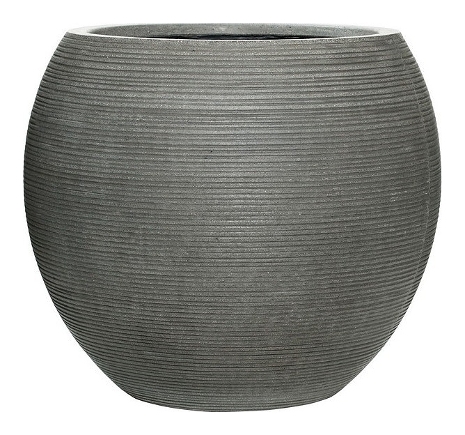 Кашпо Pottery Pots ABBY (34,5х30 см) темно-серое