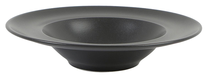 Тарелка глубокая Porland Seasons 173931 300 мм с полями черная