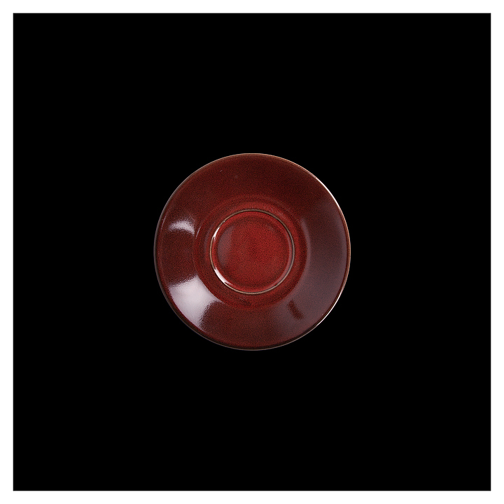 Блюдце Corone Cocorita XSY2232 d=15,9 см (фарфор) красное