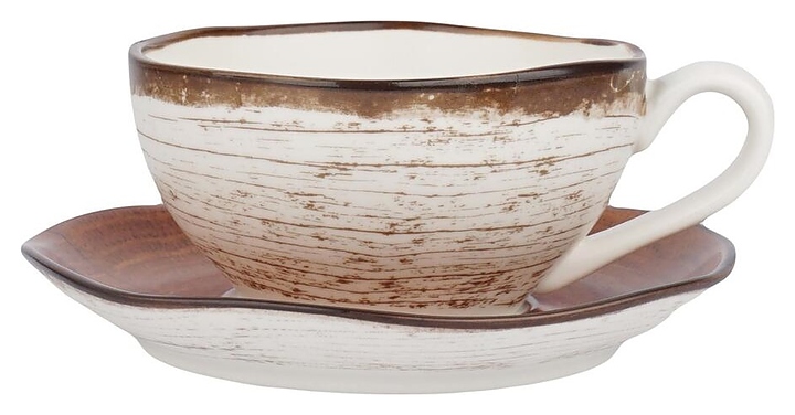 Чайная пара P.L. Proff Cuisine WM 245110 Wood Fusion 230 мл (фарфор)