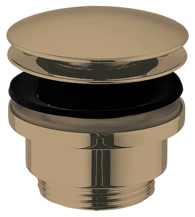 Клапан донный WEBERT AC0405794 золото матовое