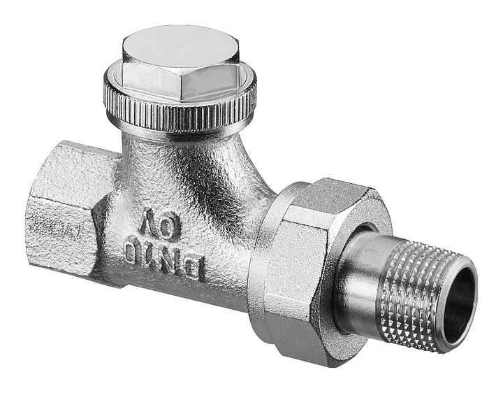 Вентиль запорный прямой Oventrop Combi 3 1090463, ДУ 20, PN 10, Rp 3/4