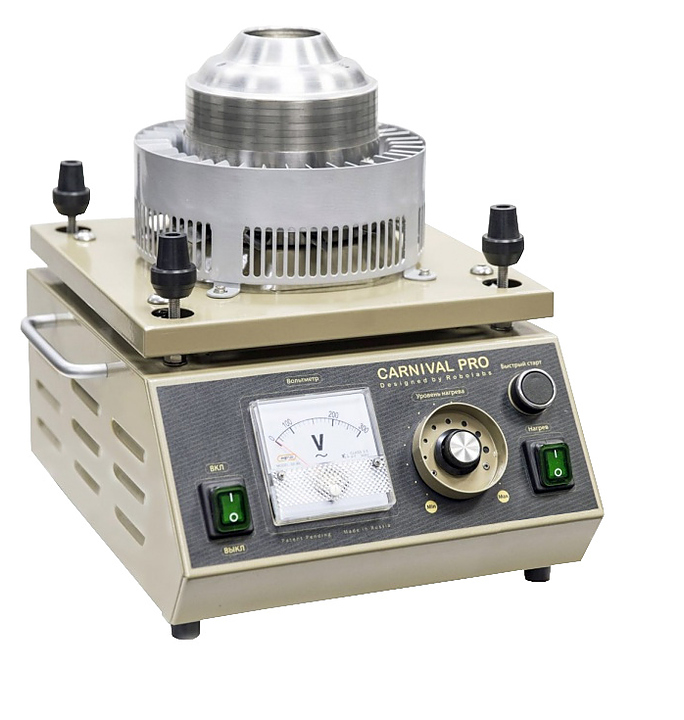 Аппарат для сахарной ваты RoboLabs Carnival Pro (пластиковый ловитель)