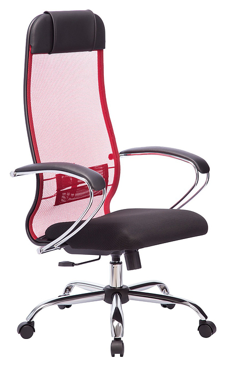 Кресло без основания Метта Комплект 18 черно-красное