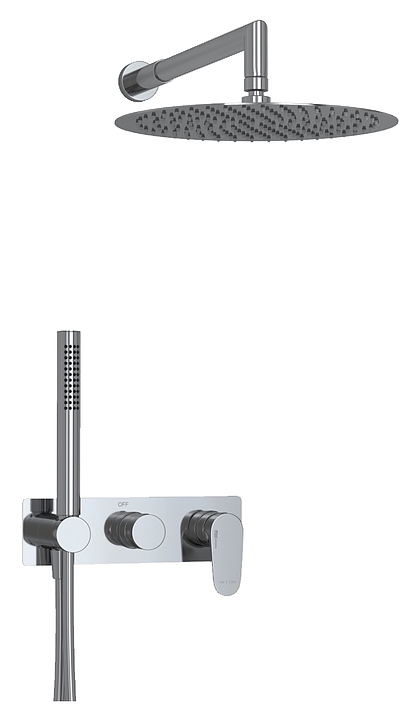 Комплект душевой встраиваемый Wasserkraft A16116 хром