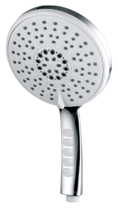 Душевая лейка LEMARK LM0814C шестифункциональная, круглая, хром