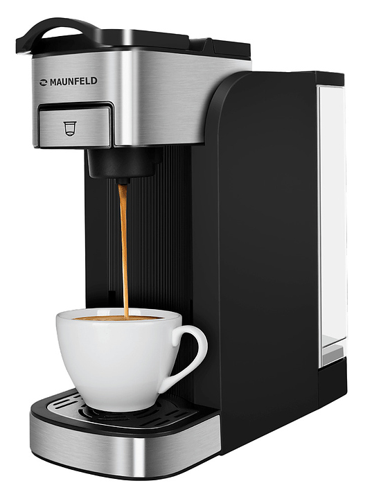 Кофеварка капсульного типа Maunfeld 2в1 MCCM-CM827BL 1.5 л 1450 Вт черный