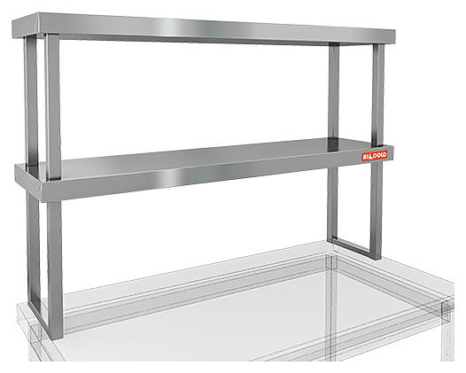 Полка настольная HICOLD НПСТ2-16/3