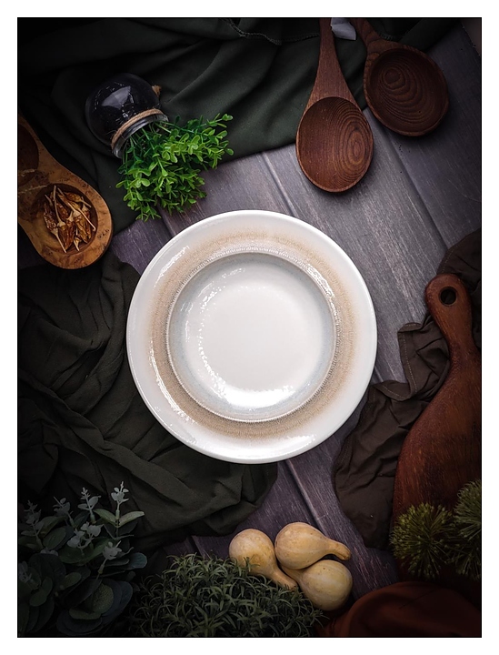 Тарелка глубокая Porland Pioli Venus 173924 PL d=25 см (фарфор)