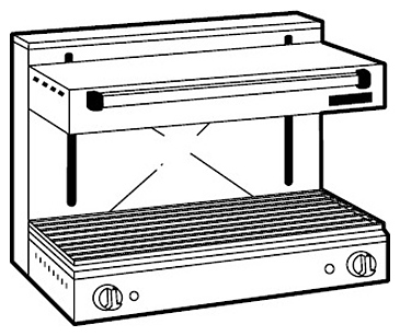 Гриль-саламандер Giorik SRE1231