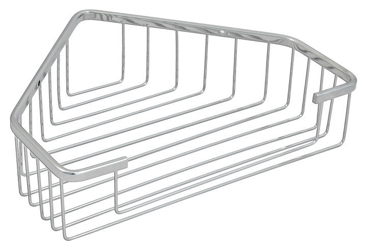 Полка Puff Solinne 11083 Base решетчатая угловая (нерж. сталь) хром