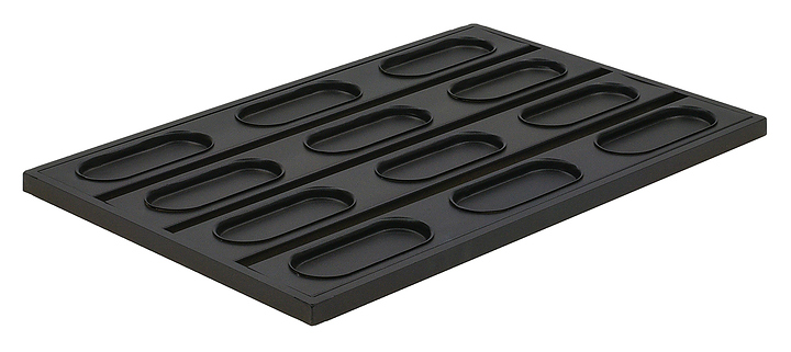 Противень для хот-догов ЦПО 600х600х19 мм 18 ячеек