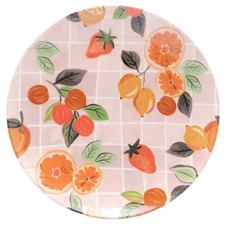 Тарелка мелкая Oxford UNNI Shape PIQUENIQUE 127274 AY02-5823 (26см)