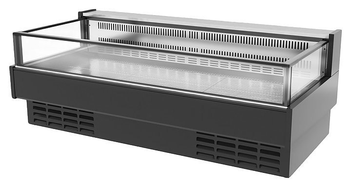 Витрина холодильная Lida Midi-1 Self SU (1200х1220х1250 мм), встроенный агрегат
