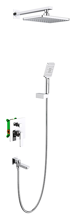 Комплект душевой TIMO Torne SX-4399/00SM с изливом, хром