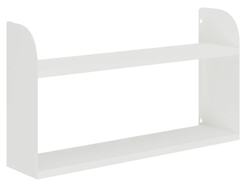 Полка КОБОР S1-80/20 white/premium