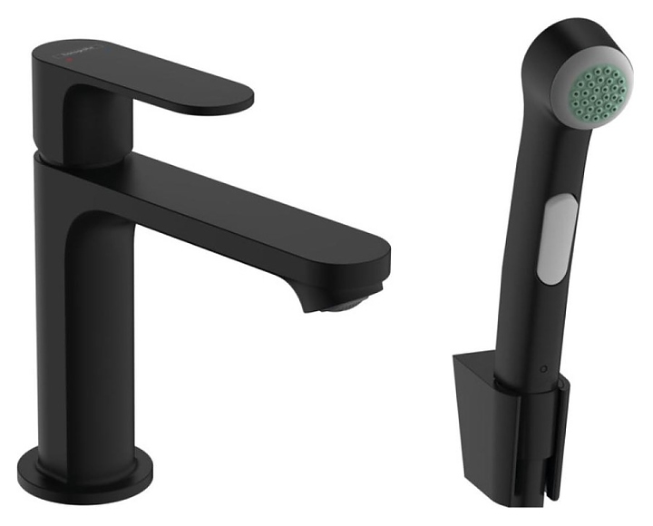 Смеситель для раковины с гигиеническим душем Hansgrohe Rebris S 110 72215670