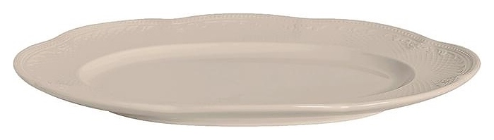 Блюдо сервировочное Noble Aristocrat Peach Tea 313014-PEACH 36х27 см h=2,8 см (фарфор) овальное