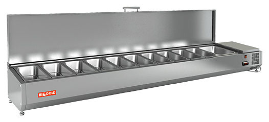Витрина холодильная HICOLD VRTU 2360 (1/3)
