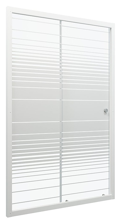 Дверь душевая Triton Слайд 100х185 см, в нишу, сдвижная