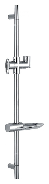 Душевая штанга LEMARK LM8062C с овальной мыльницей, хром