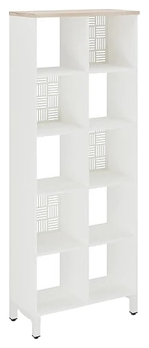 Стеллажная система КОБОР SQ-5X2 white/natural