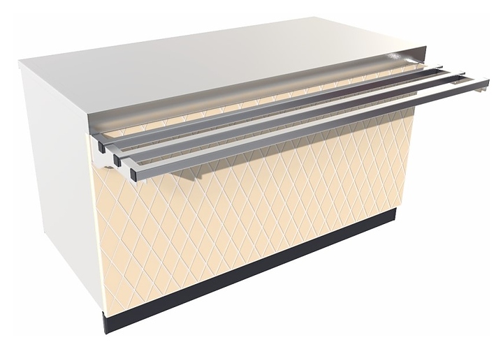 Прилавок для горячих напитков Abat Сэйла ПГН-70Е-01 ромб