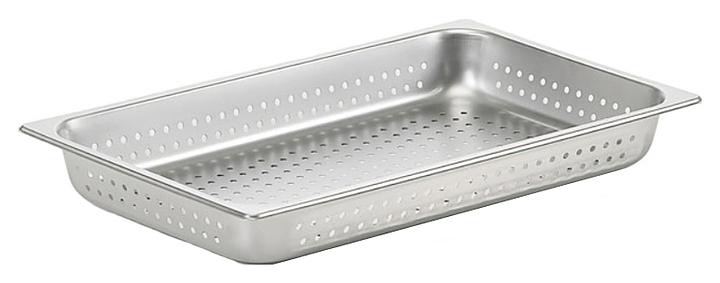 Гастроемкость EKSI 11065Е-PF GN 1/1-65 (530х325х65) перф., нерж. сталь