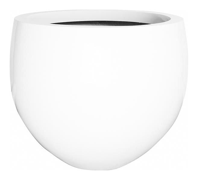 Кашпо Pottery Pots Jumbo orb (133х114 см) белое