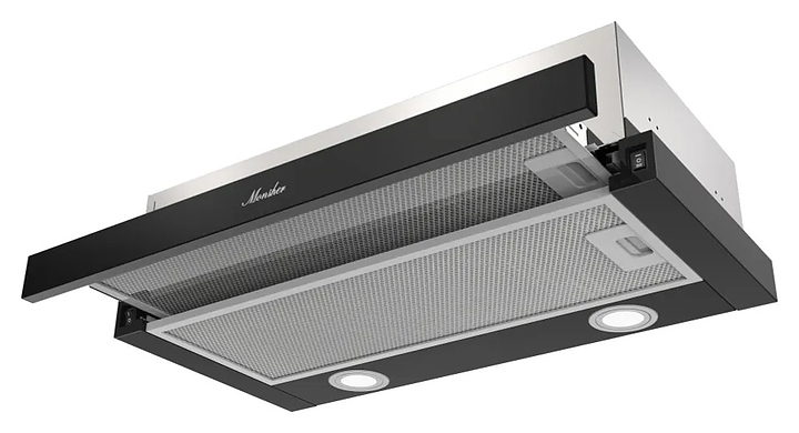 Вытяжка кухонная Monsher Laura 60 Noir черная