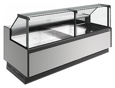 Витрина холодильная Carboma Bavaria 4 GC110 SP 2,0-1 версия 2.0 9006-9005 (без боковин)