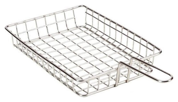 Корзинка для подачи P.L. Proff Cuisine BSKR30 24х15 см h=3,5 см (нерж. сталь)