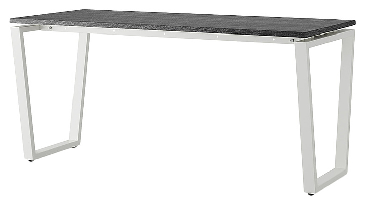 Стол офисный КОБОР OTR-160/70 white/glazed