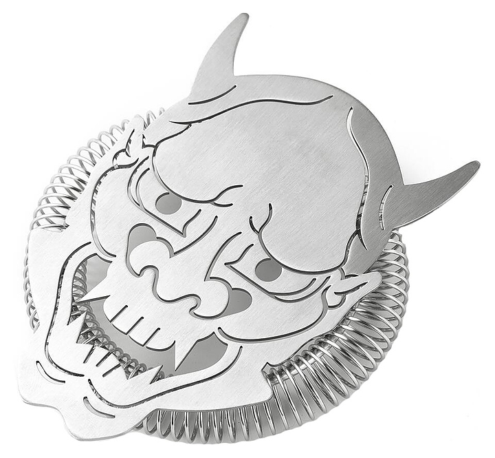 Стрейнер P.L. Barbossa Skull CTSN0023-SS d=10 см (нерж. сталь)