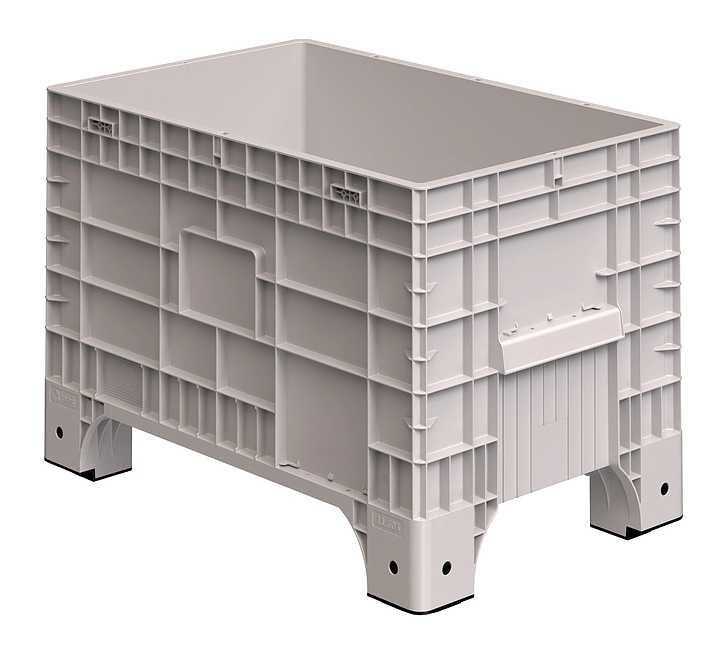 Контейнер iPlast iBOX 11.605 1020х640х675 мм на ножках, сплошной