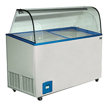 Витрина для мороженого CRYSTAL VENUS 56 VITRINE (CURVED) гнутое стекло