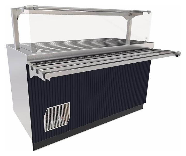 Прилавок-витрина холодильный Abat Сэйла ПВВ(Н)-70Е-05-НШ волна