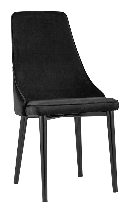 Стул Stool Group Ларго велюр черный