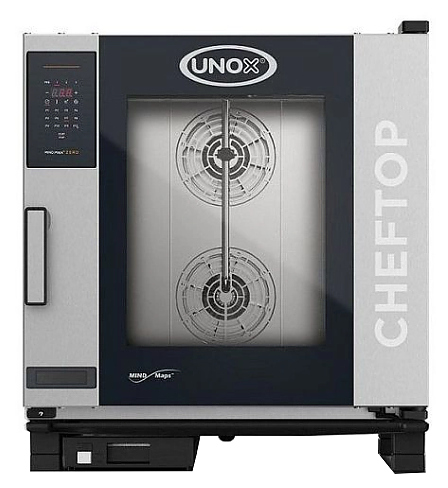 Пароконвектомат UNOX XEVC-0711-EZLM петли справа