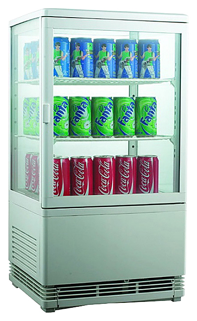 Витрина холодильная Starfood 58L (2R)