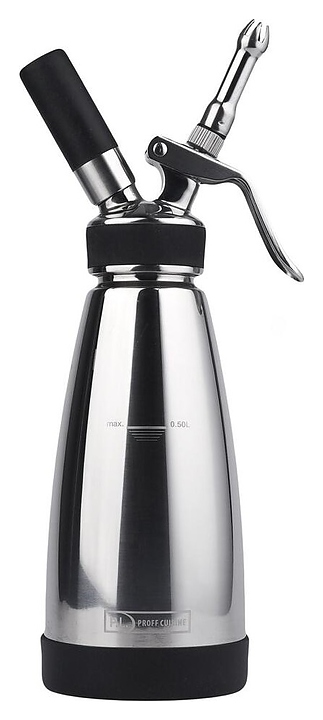 Сифон для взбивания сливок P.L. Barbossa 81222539 B'Guys THERMO LUX 500 мл (до 70°C) с двойными стенками (нерж. сталь)