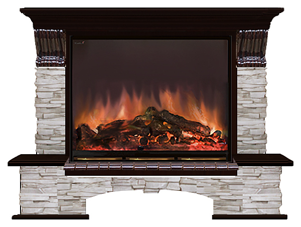 Камин Glenrich Бостон К A33 Мисхор №1 венге