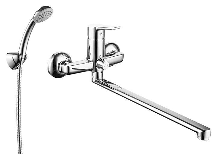 Смеситель для ванны и душа настенный Milardo Stripe STRSB02M10