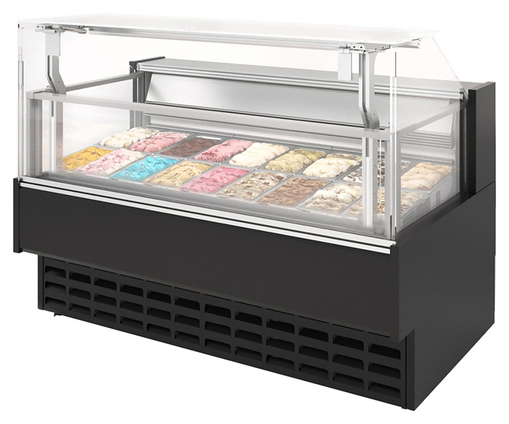 Витрина для мороженого Lida Kub Junior (1880х1200х1250 мм)